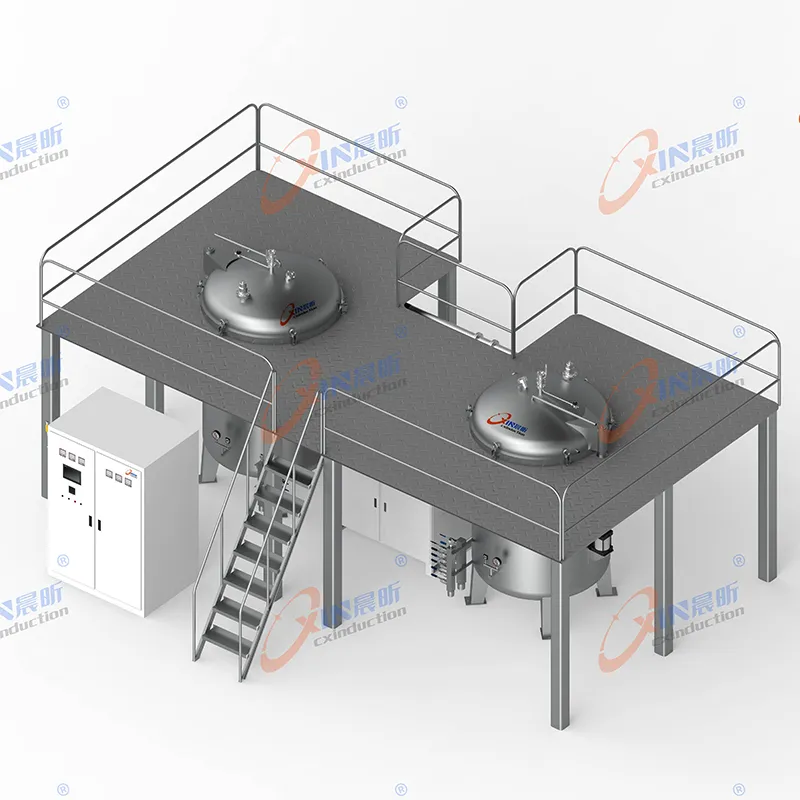 Вертикальная графитизационная печь (3)