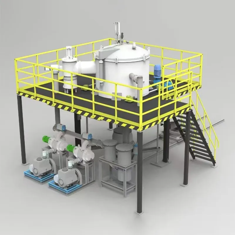 Графитизационная печь для композитных материалов углерод-керамических (9)